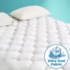 Cooling Mattress Pad Pillow Top Matress Topper Deep Pocket Breathable Ultra Cool