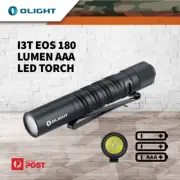 Olight I3t Eos 180 Lumens Pocket Led Torch Flashlight W/ Aaa Batteries