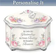 'My Daughter Forever' Personalised Music Box