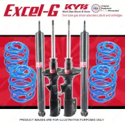 4x KYB EXCEL-G Shocks + Sport Low Coil for HOLDEN Commodore VR VS Wagon FE2 V8