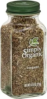 Simply Organic Oregano Large Glass, 21g