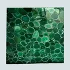Agate Stone Coffee Table Top with Mix Agate 15"x15" Kitchen Christmas Sale Deco