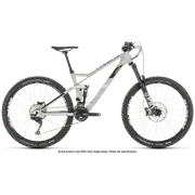 Cube Stereo 140 HPC Race Mountain Bike Grey/White (2019)