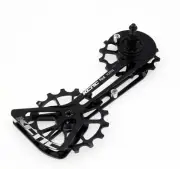 KCNC Road Bicycle Oversized Pulley Derailleur Cage for Sram Force/Rival in Black