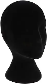 MVQJSUCI Elegant Female Mannequin Head for Stylish Hat And Wig Showcase