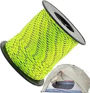 Parachute Cord | 2.5mm Parachute Spool Cord Survival Paracord - 50M Outdoor Packaging, para Cord Lanyard, Tent Accessory for Outdoor Travel, Hiking, Backpacking Borato