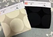 UNIQLO Marimekko HEATTECH Turtleneck T-shirts Gray Set of 2 JAPAN Size XL (US L)