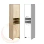 Artiss 185cm Bathroom Tallboy Storage Cabinet Laundry Cupboard Adjustable Shelf