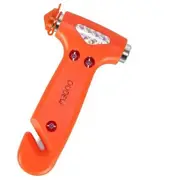 Car Safety Hammer,Auto Emergency Escape Hammer Window Breaker with Glass Breaker and Seat Belt Cutter,Striking Escape Tool for Cars Color Orange