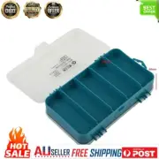 8-Slot Plastic Screws Threads Bolts Nails Nuts Storage Case Tidy Box Tools Green