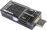 IOIUSKKU USB Detector Universal Professional Digital Display Accurate Tester Indoor Voltmeter Ammeter Charger Indicator Accessories