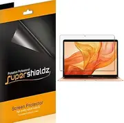 Supershieldz (3 Pack) Designed for Apple MacBook Air 13 inch (2018-2021 / M1) A1932 A2179 A2337 Touch ID Screen Protector, Anti Glare and Anti Fingerprint (Matte) Shield