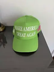 RARE Green MAGA Cap 47 Authentic official Trump 2024 campaign gear￼ CaliFame Hat