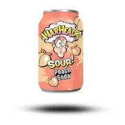 Warheads Sour Peach Soda Can 355ml
