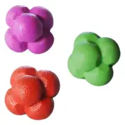 3pcs Hexagonal Reaction Ball Fitness Agile Balls for Home Agile Training Ball