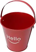 1pc Creative Iron Beverage Ice Cube Storage Bucket Bar Ice Storage Container for Beer Handy Design for Home and Restaurant Use Unique Appearance with Convenient Handle