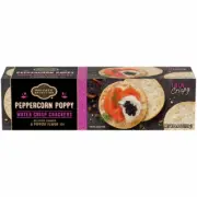 Private Selection Water Crisps Peppercorn & Poppy 011110086235