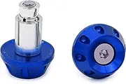 Bar End Plugs Handlebar End Caps Bike Handlebar Plugs Perfect for Most Motorcycles Bicycles Road Bike Mountain Bike(Blue)
