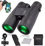High-Powered 12X42 Waterproof Binoculars for Bird Watching & Hunting