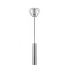 Manual Egg Whisk Hand Push Egg Beater Stainless Steel Blender P7V3 Mixer A2E2