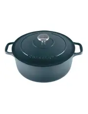 [Chasseur] Round French Oven 4 Litre in Liquorice Blue