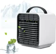 - Mini White Portable Air Conditioner - Compact 3-In-1 Personal Cooling Unit wit