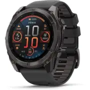 Garmin fenix 8 AMOLED 51mm Sapphire Carbon gray DLC titanium black/pebble gray b