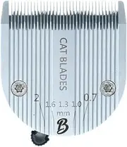 Bucchelli Professional 5in1 Fine Adjustable Cat Blade (2mm-0.7mm) for Arco SE, Bravura, Chromado, Li+Pro, Figura & Creativa Clippers – Ideal for Cats, Dogs, and Horses
