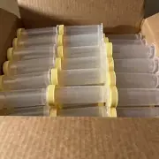 100 Medela Colostrum Collection Containers BULK NEW 80ml 2.7 Oz 2.7oz 80 ML +lid