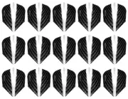 5 Sets Harrows Quantum Standard Dart Flights – Clear