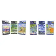 6pc Platypuzz Jigsaw Puzzle Claude Monet Art and Van Gogh Art Combo Set
