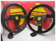 New Momo Italy leather sport steering Alcantara Leather