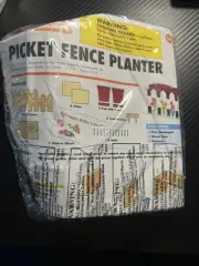 Home Depot Kids Workshop Kit -Picket Fence Planter Kit - Pin Included -NEW!