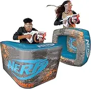 NERF BUNKR BattleZone Switch Gaming Chair & Footrest Set – Inflatable Gamer Seat with Bunker Cover & Target for Nerf Battles, Blaster Storage, Gaming Setup & Indoor Play