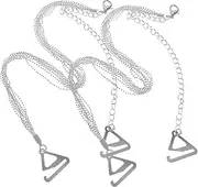 [Holibanna] Adjustable Metal Bra Straps for Women Beaded Strap Bras Costume Accessories
