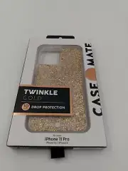 Case-Mate Apple iPhone 11 Pro Twinkle Case - Gold/Stardust C04