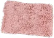 Toddmomy 1pc Pets Warm Blanket Twin Size Blanket Puffy Blanket Dog Sleeping Mat Dog Rest Bed Pet Mat Pad Hamster Plush Bed Cat Bed Pet Beds Puppy Blankets for Small Dogs Pets Blanket Pink