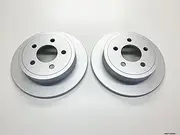 2 x Rear Brake Disc Compatible with Jeep Wrangler TJ 2003-2006 BBD/TJ/002A