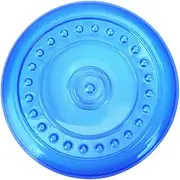 Pet Dog Training Fly Disc Dog Plate Toy Chewing Toys for Dogs Dog Toy Supple Throwing Disc Toy Flexible Dog Outdoor Dog Puppy Daily Train Plaything Dog Chew Toy Blue