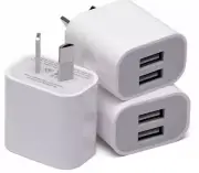 Universal Travel 5V 2A Dual USB AC Wall Home Charger Power Adapter AU Plug Phone