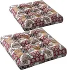 Luxury Memory Foam Floor Pillows - Square Boho Cushion Set for Yoga & Relaxation