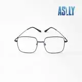 在飛比找遠傳friDay購物優惠-【ASLLY】細邊大方框濾藍光眼鏡