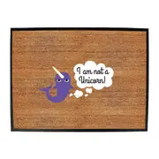 Animal Not A Unicorn - Funny Novelty Doormat Man Cave Floor mat