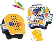 Ronyme Children Badminton Set with Shuttlecock Badminton Racket Set for Backyard