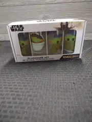 Star Wars Mandalorian Set Of 4 Glassware Set