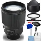 Sigma 85mm F/1.4 DG HSM Art Lens for Nikon F 321955 - 7PC Accessory Bundle