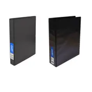 Bantex A4 3D-Ring Insert Binder (Black) - 25mm