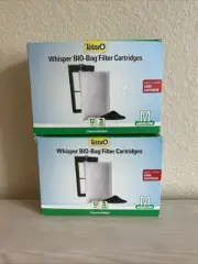 Tetra Whisper Bio-Bag Cartridge Unassembled Medium 12-pack 15 Total Filters