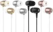 Motorola 3.5mm In-Ear Premium Metal Earbuds Headphone In-Line Mic