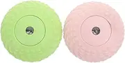 2pcs Fitness Massage Balls for Targeted Muscle Relief Portable Massaging Balls with Smooth Surface for Yoga Gym and Home Use for Tension Release and Deep Tissue Massage